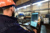 Угольный котел КВр 1.45 К изготовление